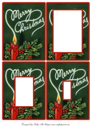 Merry Christmas Tunnell Card