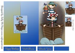 Pirate Pete Happy Birthday Well Done Thank You
