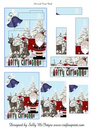 Intertwined Pyramid and Pyramid 2 Card Sheet Have a Very Mer