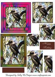 Australiana Series Kookaburra Happy Birthday