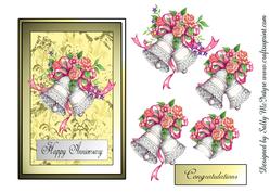Happy Anniversary Congratulations Gold