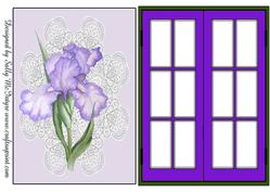 Through My Window Iris and Lace