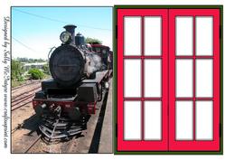 Through My Window Steam Train