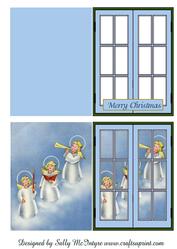 Through My Window Merry Christmas from the Angels