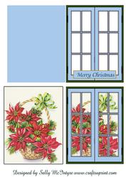 Through My Window Poinsettia