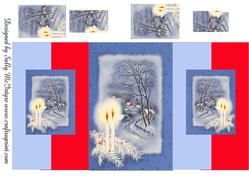 Across the Snow Double Fold Back