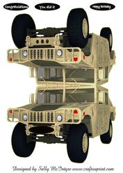 Four Wheel Drive Congratulations You Did It Happy Birthday