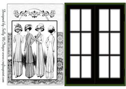 Girls Day Out Vintage Window Card