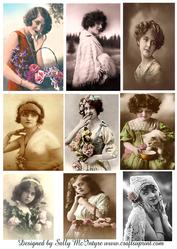 Vintage Girls and Ladies
