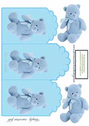 Blue Bears 3 Fold