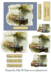 Fisherman for a Special Dad and Grand Dad