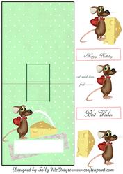 Just a Little Mouse Card Pop Up