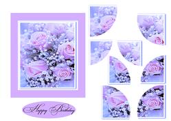 Roses Corner Stacker Lilac
