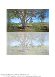 Dl Insert with Our Very Beat Wishes for Australian Bush
