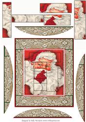 Intertwined Pyramid Shhhh Santa