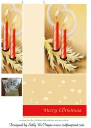 Stand Up Card Candles in the Wind