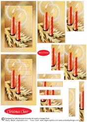 Alight at Night Christmas Candles Christmas Cheer.