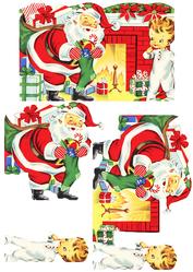 Santa at Pressie Time