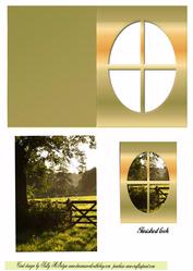 In the Country Window Card
