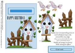 Happy Birthday Penny Slider 3 D