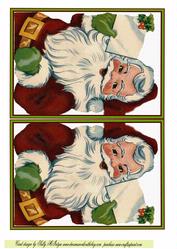 Santa Place Your Own Greeting Sheet