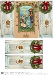 In the Manger Thru the Door Gatefold