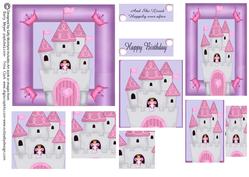 Princess and She Lived Happily Ever After Happy Birthday