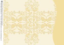 Damask Antique Cream