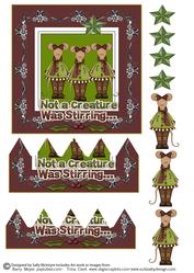 Not a Creature Was Stirring Not Even a Mouse Sawtooth 3D