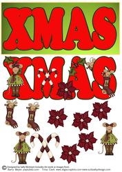Xmas Dimensional Card
