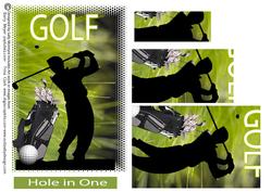 Golf Pyramid Hole in One.