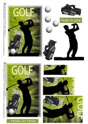 Golf 2 Up 2 C6 Cards