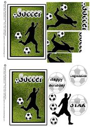 2 Up Cards Soccer