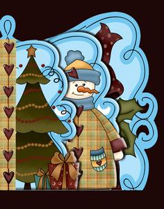 Its Christmas Slot and Thread Card