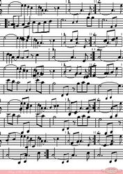 Music Score Background