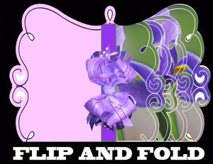 Fold and Flip Iris Card