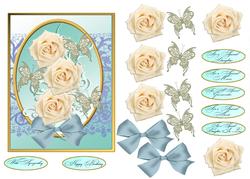 Beautiful Card Multi Sentiments for a Special Lady