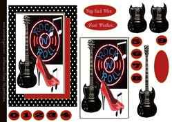Rock N Roll Way Back When Numbers to Make Any Age