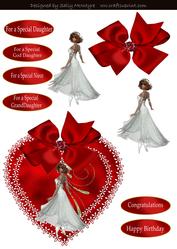 For a Special Daughter,godaughter,grand Daughter Niece