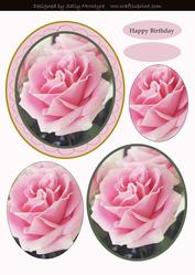 Pink Roses Pyramid