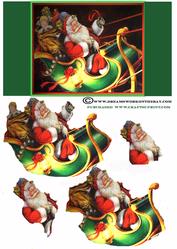Santa is on His Way Step by Step