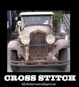 Vintage Truck Cross Stitch