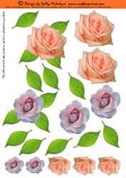 Just 3D Flowers Roses