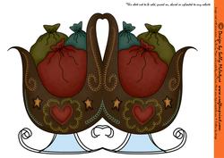 Santas Sleigh Shaped Card