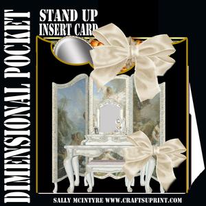 3D Dimensional Stand Up Pocket Card