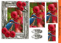Kingfisher and Gumflower Pyramid