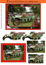Vintage Car Pyramid