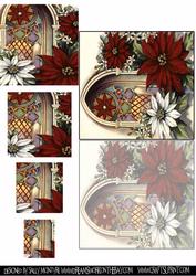 Poinsettia Pyramid