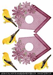 In the Bird Box Shaped Card