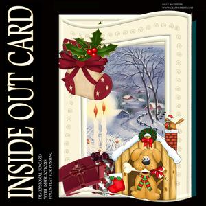 Inside Out Card Christmas Wishes